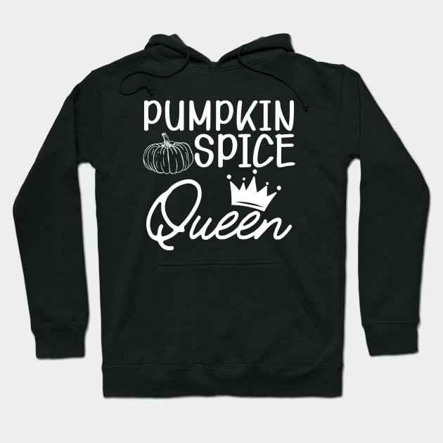 Pumpkin Spice Queen Hoodie by KC Happy Shop